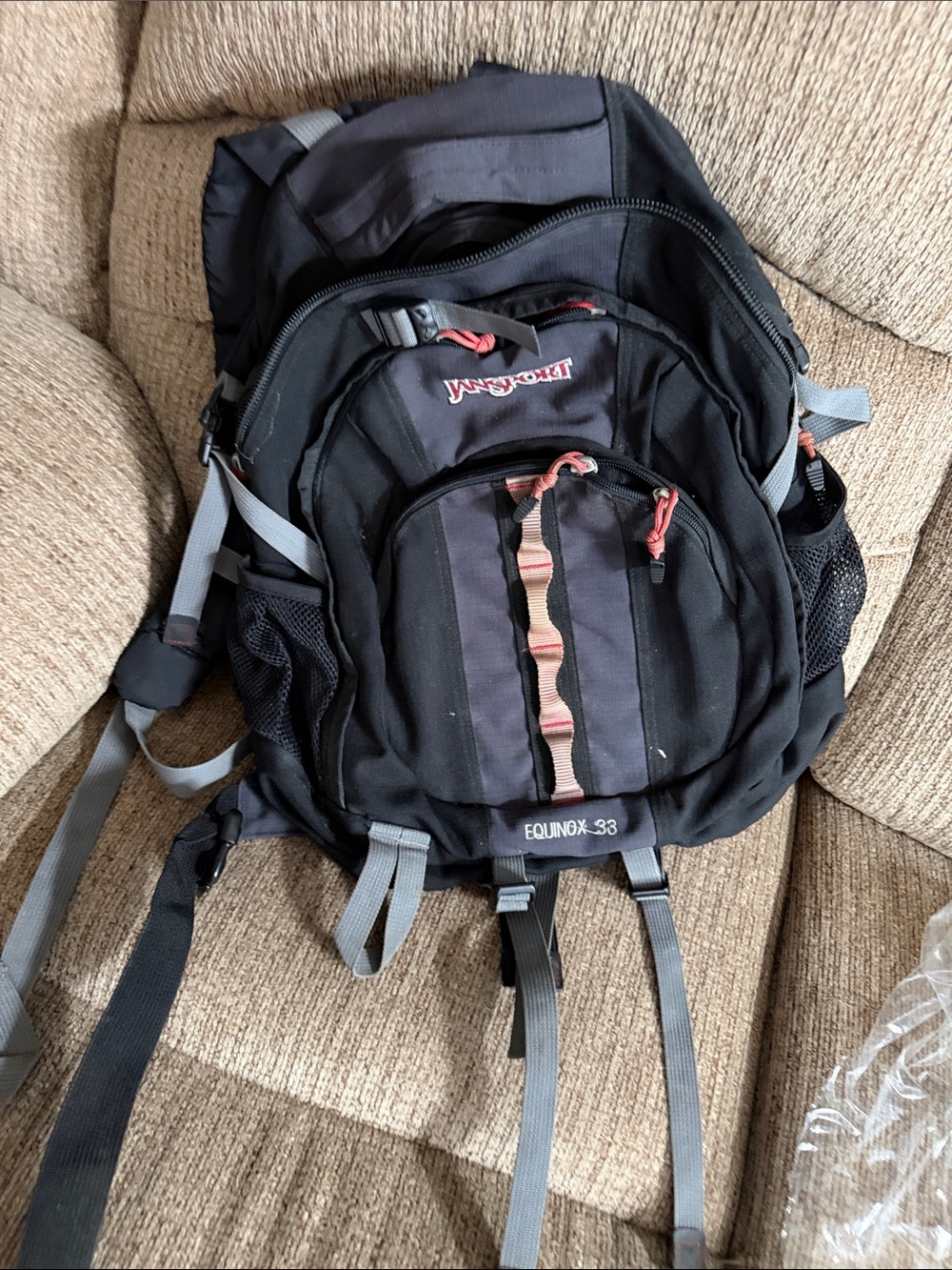JanSport Equinox 33 black backpack